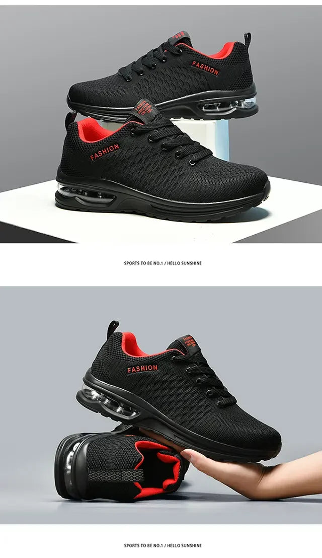 Men’s Sneakers 2025 New Sports Casual Fashion Breathable Men’s Shoes Light Running Sneakers Comfort Large Size Men’s Running Shoes