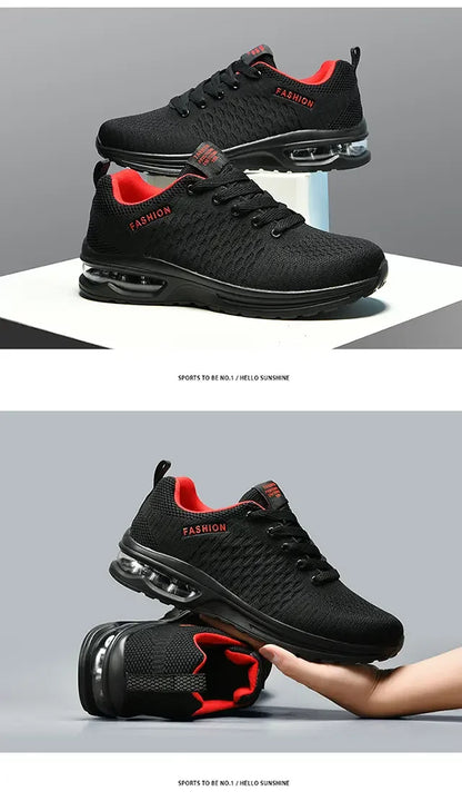 Men’s Sneakers 2025 New Sports Casual Fashion Breathable Men’s Shoes Light Running Sneakers Comfort Large Size Men’s Running Shoes