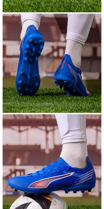 PUMA Mens MG Cleat Soccer Shoes 108519-01 108519-03 Reinforced Heel One Piece Tongue Football Boots