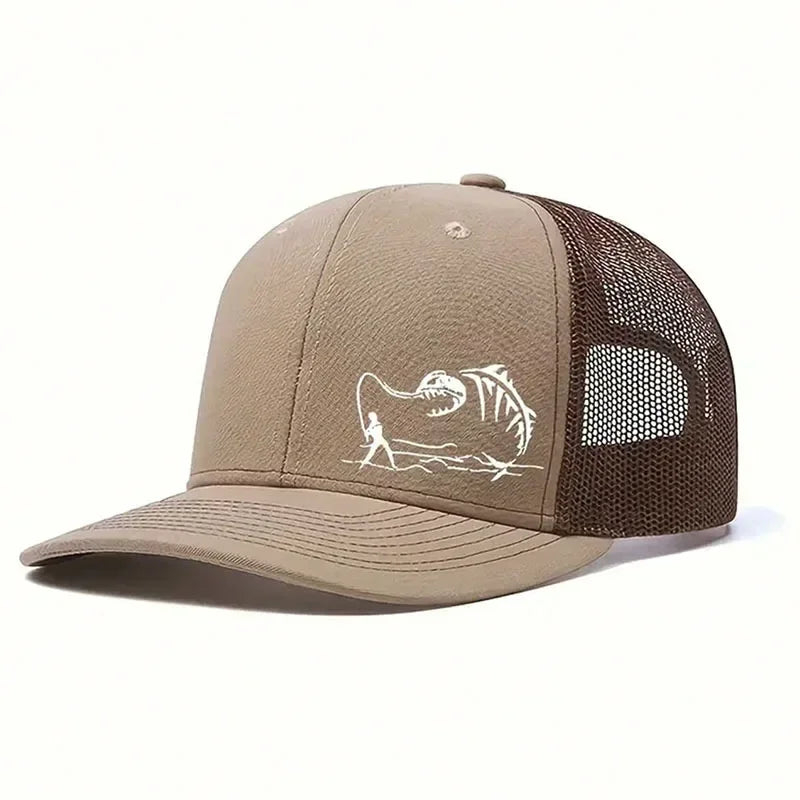 New Fashion Richardson 112 Micro Curved Trucker Cap Fishing PrintedSummer Mesh Breathable Baseball Caps Outdoor Gorras Hombre