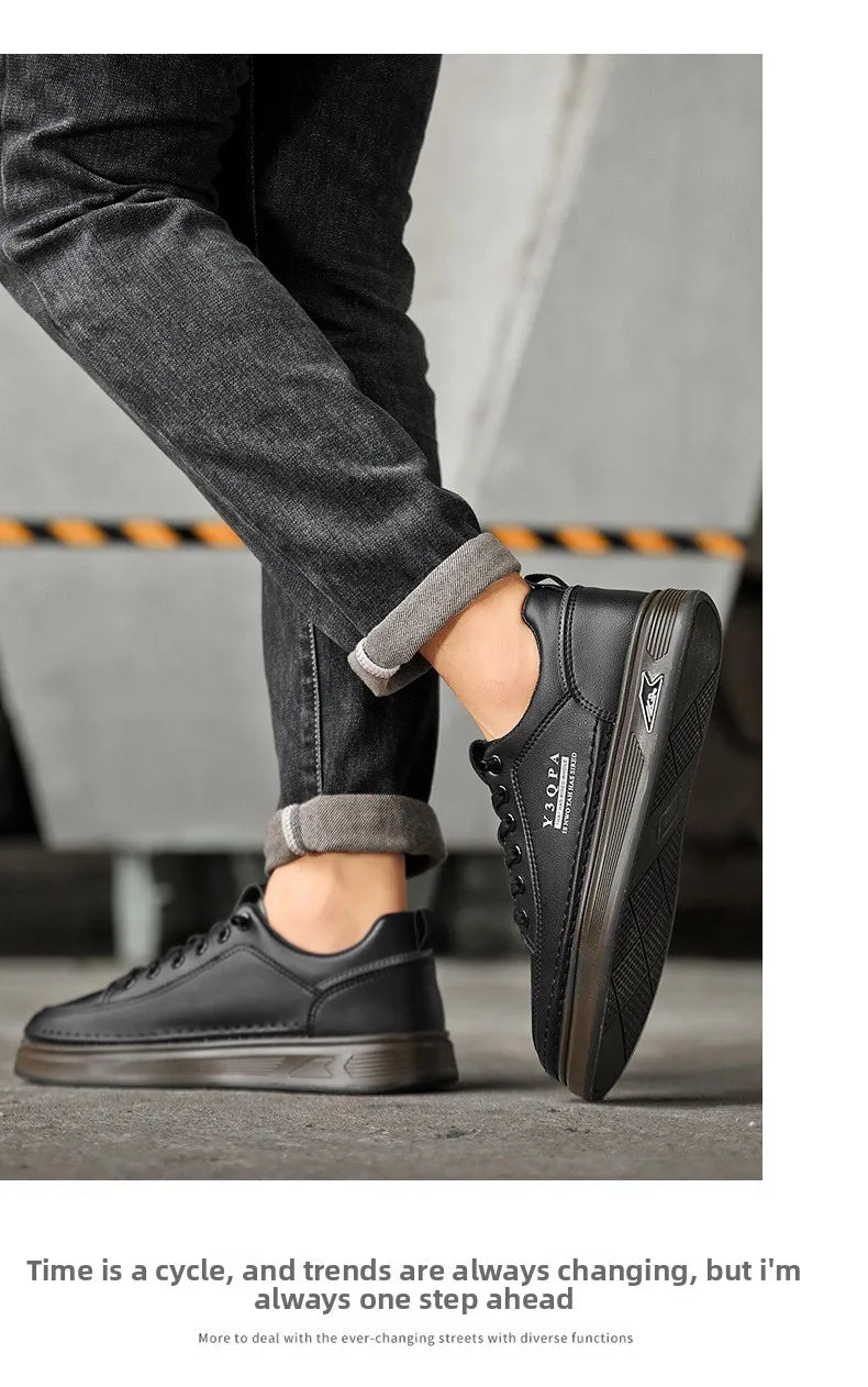 Mocassini da guida estivi da uomo, casual e alla moda, slip-on sportivi, versatili, comodi, traspiranti e resistenti all’usura in pelle -..