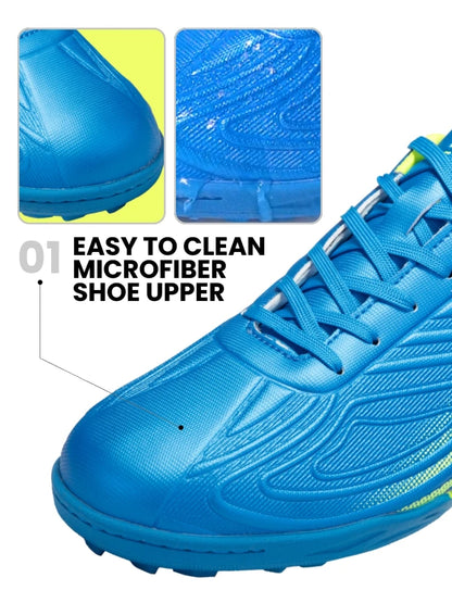 Baasploa Herren Profi-Fußballschuhe Outdoor rutschfeste Trainings-Sportschuhe für Männer leichte Leder-Fußballschuhe Chuteira Campo