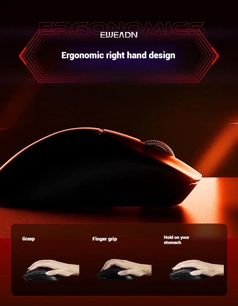 EWEADN A5 Pro Ultra wireless Lightweight Mouse Three-mode Paw3395/3311 22K/26KDPI  Low Latency Gaming Mouse