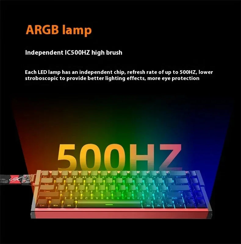 IROK MG68 Ace MG68 Plus MG68 Pro MG68 MAX Mini Aluminum Magnetic Gaming Mechanical Keyboard 60% Rapid Trigger Gamer Keyboard