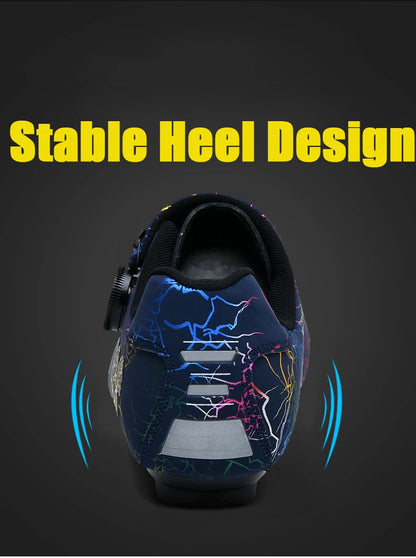 Professionelle Rennradschuhe für Herren und Damen – selbstarretierende Speed-Fahrradschuhe mit SPD-Cleats für Racing und Wettkampf