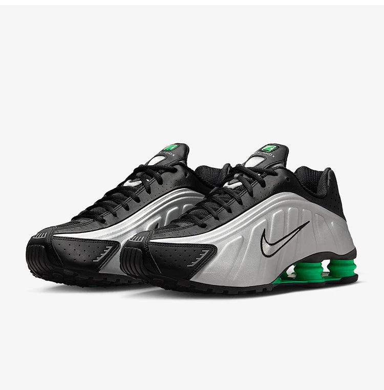 Nike Authentic Shox R4 Zapatillas de running para hombre con amortiguación, malla resistente HQ1988-006