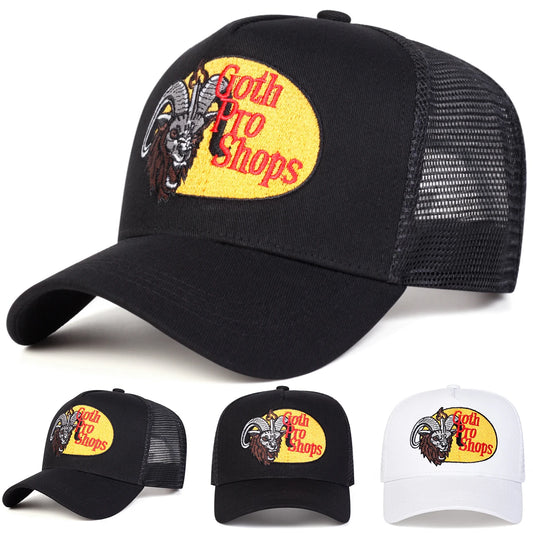 Unisex Letter Embroidery Baseball Net Caps Spring Summer Outdoor Adjustable Casual Hats Sunscreen Hat Sports Cap
