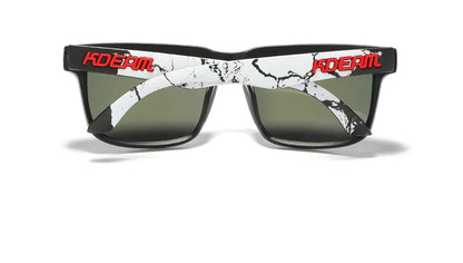 2025 Kdeam Polarized Sunglasses for Men Women Fashion Unisex Brand Trendy Outdoor Eyewear For Couple Mirror red lens