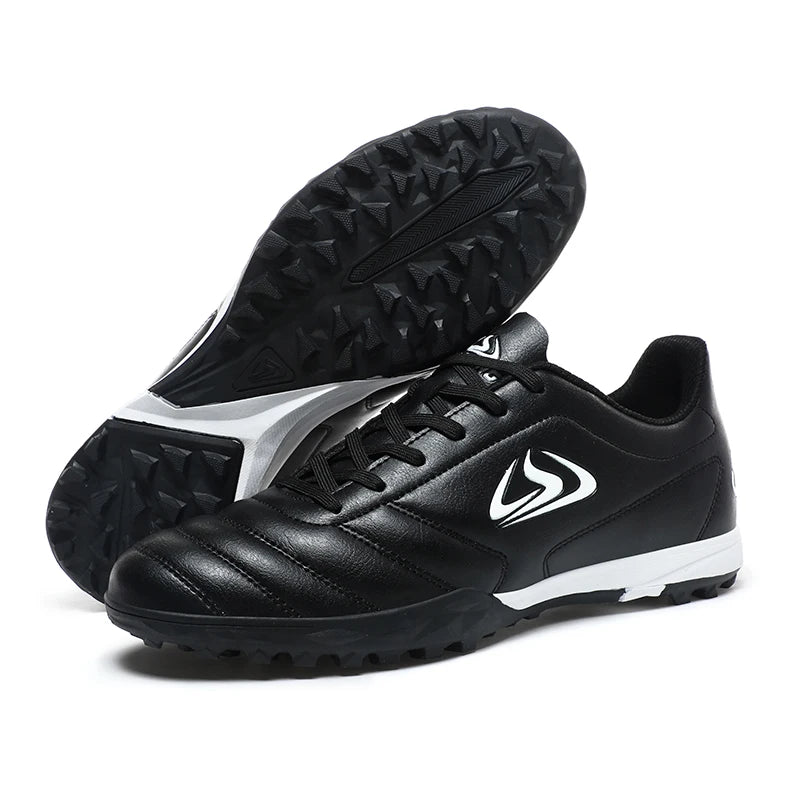 New Unisex Large Size Adult Training Game Sneakers Indoor Outdoor Lawn Youth Student Sport Soccer Shoes 39-45#