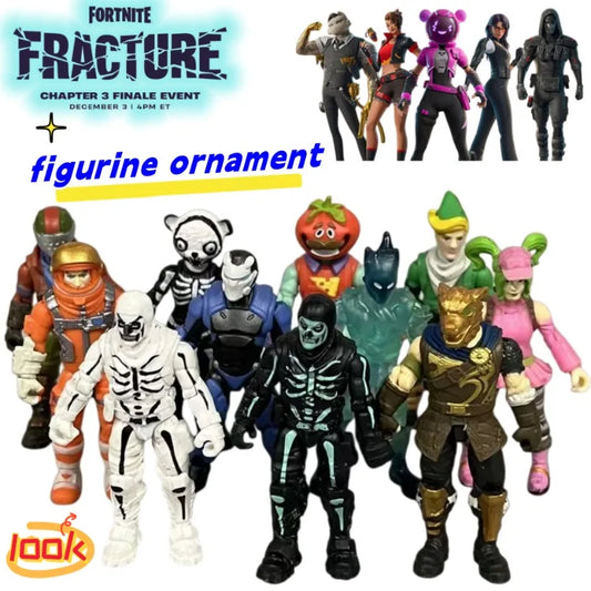 Fortnite Robin Zix Gaming-Peripherie Cartoon-Figur Spielzeug – kreative Actionfigur mit beweglichen Gelenken, Modell-Dekofigur, Geburtstagsgeschenk
