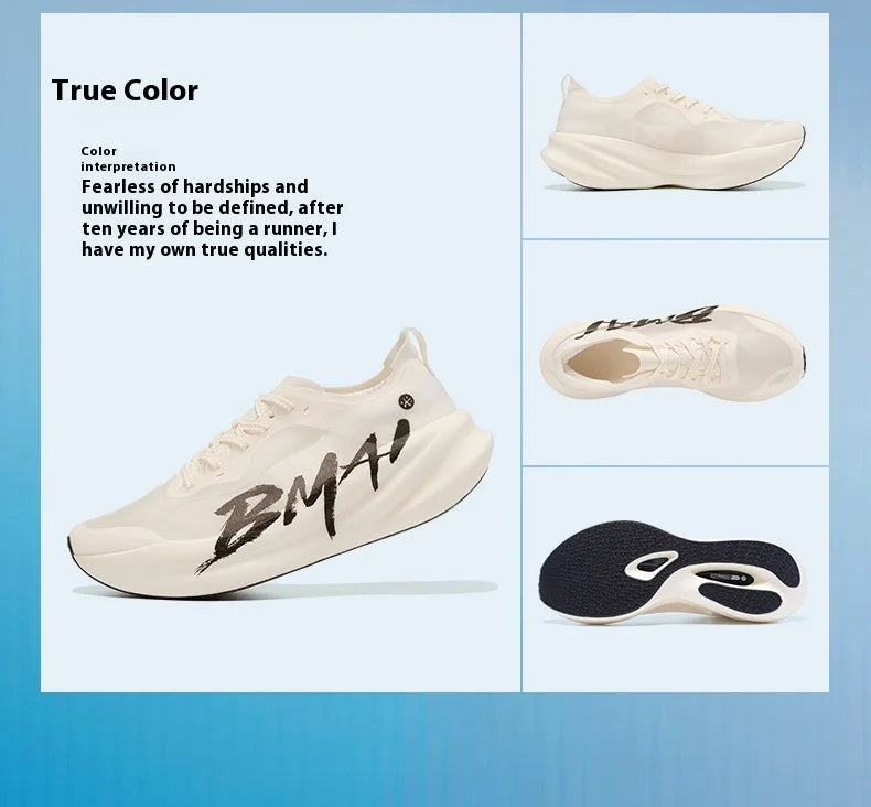 BMAI 3.0 Turbo 42KM Running Shoes for Women Breathable Marathon Sports Shoes Cushioning Sneakers Luxury Designer Trainers