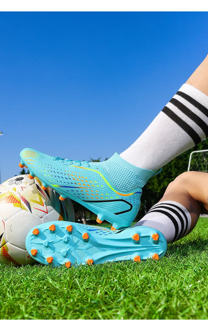 New Men's Soccer Shoes Hot Sale High-Quality Football Boots Women Unisex Futsal Cleats Ultralight Professional TF/FG Sneakers