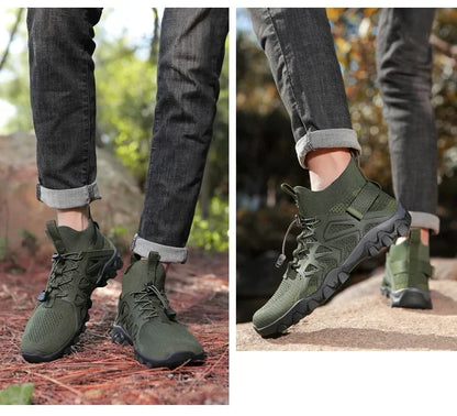 Unisex Breathable Quick-Drying Fishing Water Sport Shoes Summer Upstream Barefoot Aqua Boots Outdoor Non-Slip Women Beach Shoes