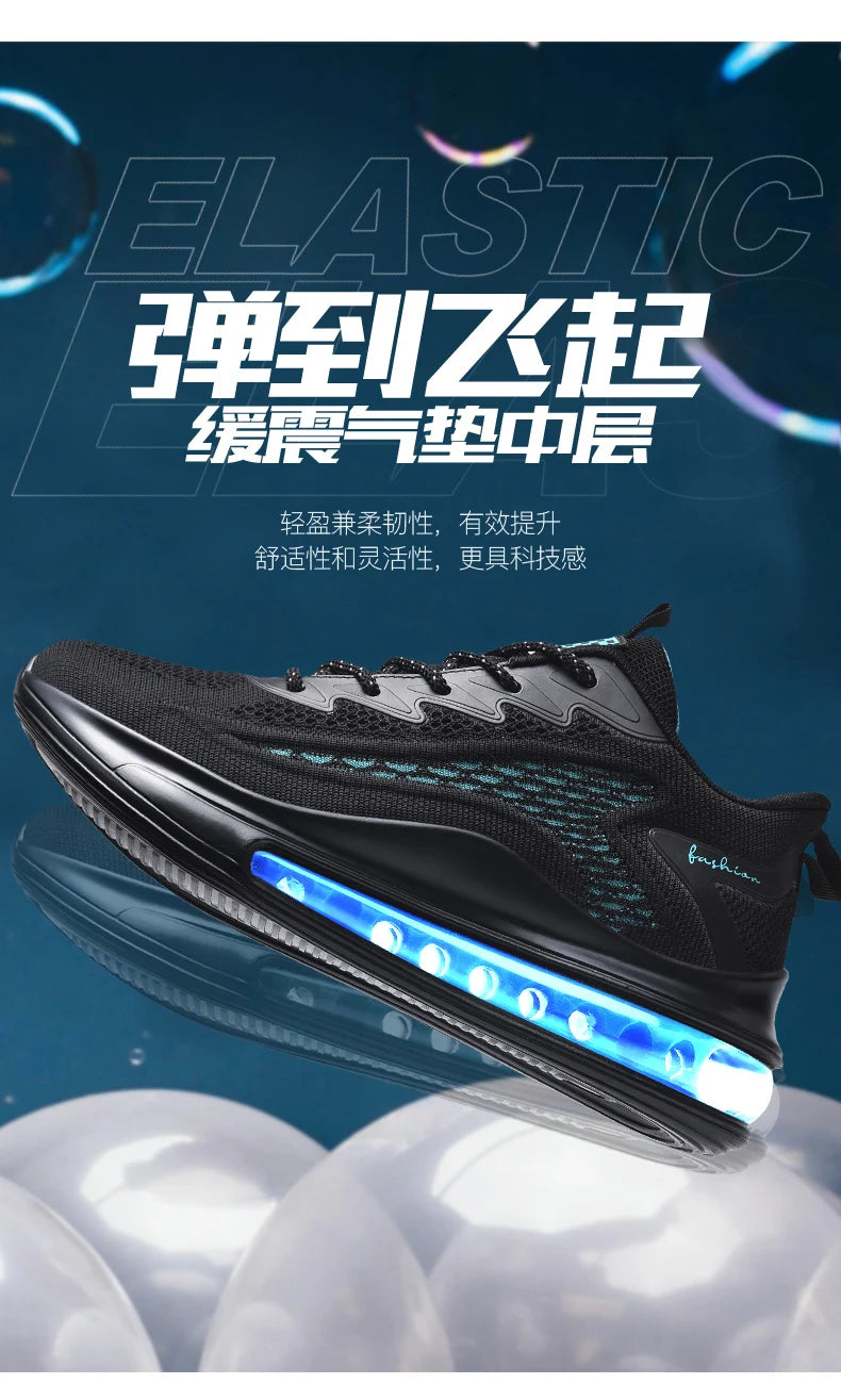 Men's Sneakers Casual Shoes Luxury Trainers Breathable Fashion Loafers Running Shoes