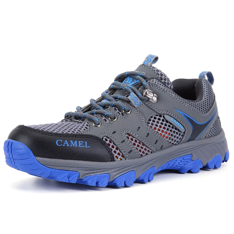 Brand Hiking Shoes For Men Non-slip Trekking Sneaker Spring Summer Breathable Rock Climbing Shoes Men Sport Outdoor Sneakers Man