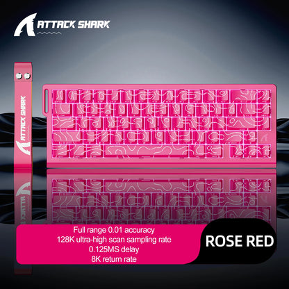 Magnetic Switch Keyboard ATTACK SHARK X68HE X68PRO HE and FREEWOLF F68 Wired F68Pro Wireless for Pro Gaming 0.01mm Rapid Trigg