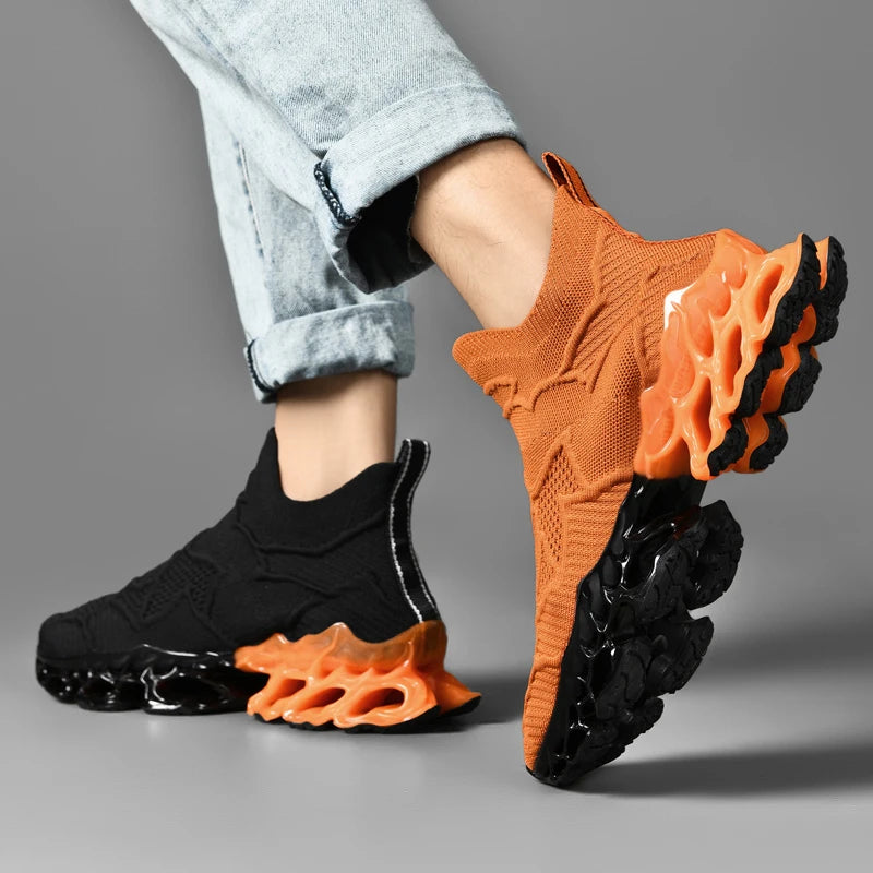 Men's Sneakers Casual Luxury Tennis Shoes Trainer Breathable Fashion Loafers Running Shoes for Men