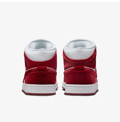 Nike genuine JORDAN women's mid top classic wear-resistant sports board shoes FZ3334-100