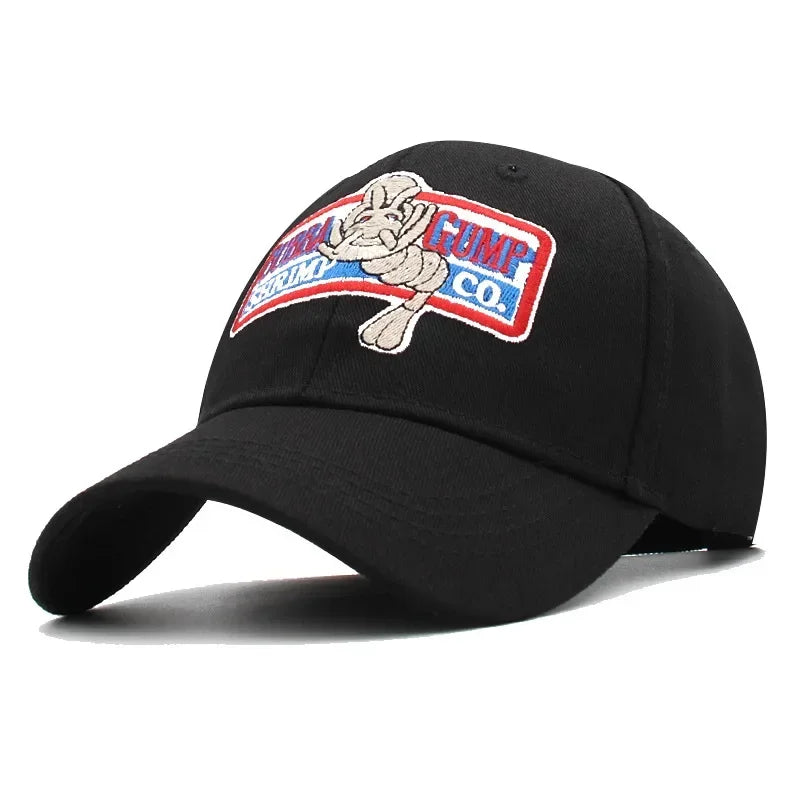 1994 BUBBA GUMP SHRIMP Baseball cap men women Sport hats Summer Cap Embroidered casual Hat Forrest Gump caps Costume wholesale
