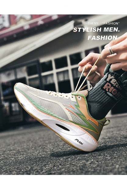 2026 New Men's Sports Running Shoes, Marathon-Ready, Breathable, Lightweight, Comfortable Women's Athletic Sneakers, Jogging Tennis Air Cushion