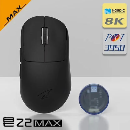 Zaopin Z2 Wireless Mouse 3 Mode Paw3395 4k Return Lightweight ESports Mouse Custom Computer Gaming PC Gamer Accessory Mice Gifts