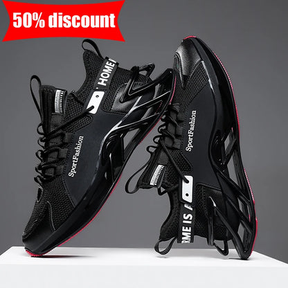 Men's Running Shoes 2026 New Mesh Breathable Sole Anti-Slip Wear-Resistant Daily Sports Trendy Fashion Casual Sneakers for Men