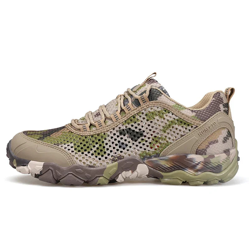 HUMTTO Men's Non-slip Sports Breathable Summer Hiking Shoes Outdoor Luxury Designer Trekking Climbing Sneakers