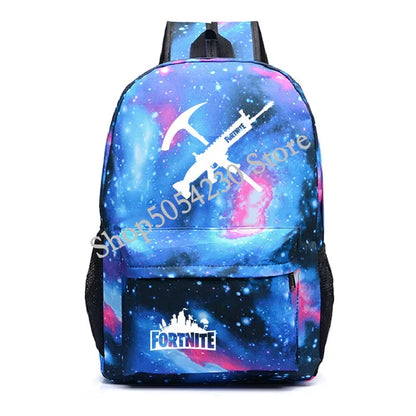 Fortnite Children's Backpack Large Capacity Bolsa Escolar High Quality Waterproof Men Women Victory Game Stationary Kid Rucksack