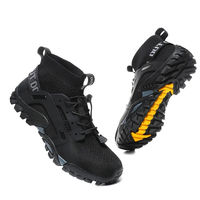Size 39-47 Men's Aqua Shoes Anti-Slip Male Sneakers Mountain Hiking Shoes Quick-Drying Water Shoes Soft Casual Sneakers 2024