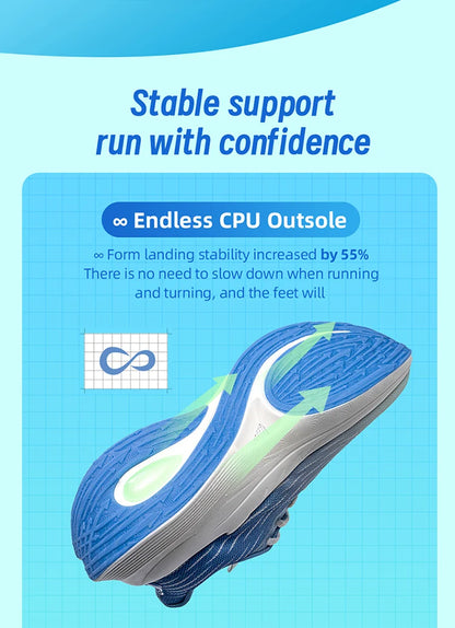 Onemix 2026 Wind Wings Breathable Speed Running Shoes for Men, Marathon Sports Casual Shoes for Women, Lightweight Men’s Outdoor Jump Rope Shoes