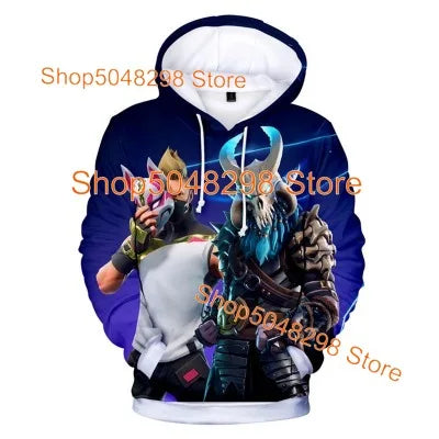 Hoodie-Sweatshirt für Herren, Damen und Kinder – The Nite Victory Kinderbekleidung, Battle Royale Sweatshirt, Oberteile für Jungen und Mädchen, Hero Teen Kleidung