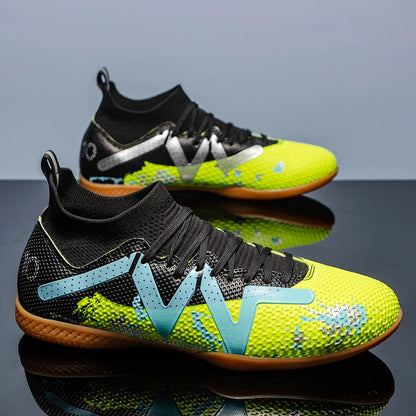 Men's Soccer Shoes Professional Match TF Football Boots Unisex Ultralight Match Hot Sale Women's Sneakers High-Quality Breathable