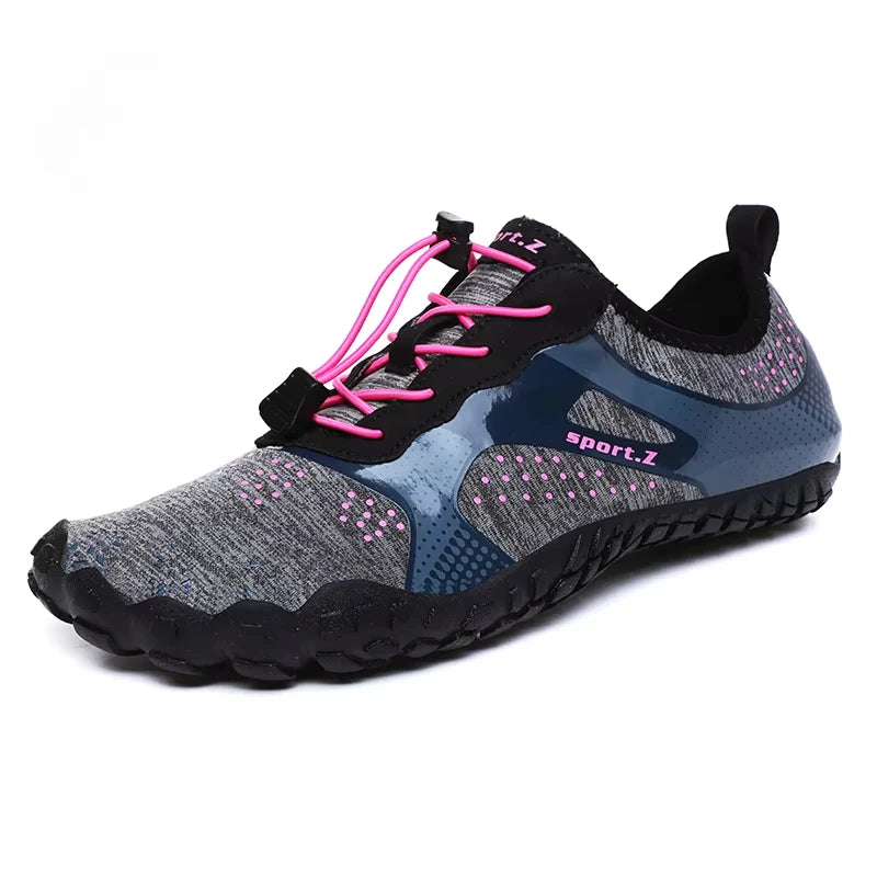 Men Lightweight Refreshing Aqua Boots Breathable Women Outdoor Water Shoes Anti-Slippery Wear-Resistant Sports Hiking Sneakers
