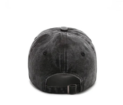 Gorra de béisbol para adulto Fortnite A-Z Letter, para hombre y mujer, ajustable, de denim lavado, estilo retro hip hop, sombrero para el sol, accesorio para deportes al aire libre, regalo