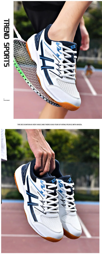 TaoBo New High-Quality Men's Badminton Shoes Size 36-45, Tennis Shoes, Outdoor Sports Pro Handball Sneakers for Men and Women