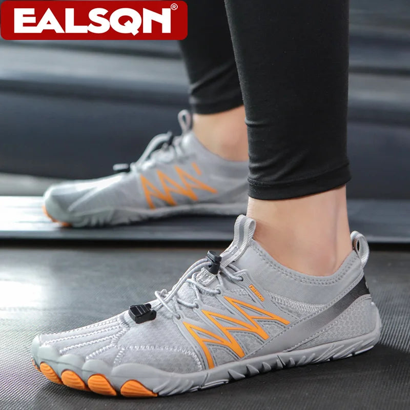 Outdoor Lightweight Men's Trainning Running Barefoot Shoes Qiuck-Dry Swimming Water Shoes Sport Gym Fitness Jogging Sneaker