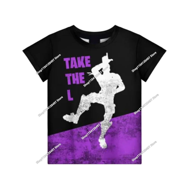 2025 3D New Children's Anime Fortnite Printed Sweater Series Pullover Generation Tide Brand Hoodie Gift