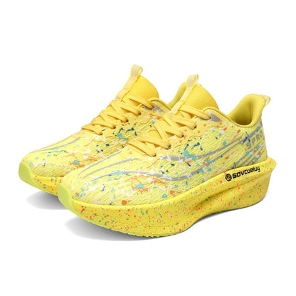 Marathon Men's Running Shoes Breathable Lightweight Comfortable Casual Wear-Resistant Low-Top Comfort Sports Running Shoes