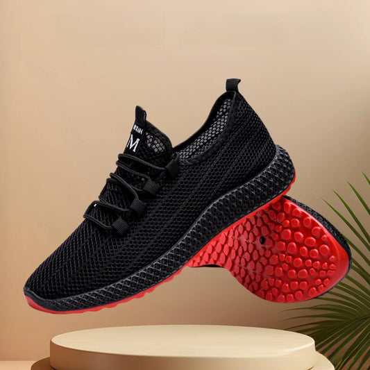 New Men's Casual Sports Shoes Outdoor Thick-Soled Versatile Summer Workwear Trendy Shoes Anti-Slip Wear-Resistant Rubber Sole