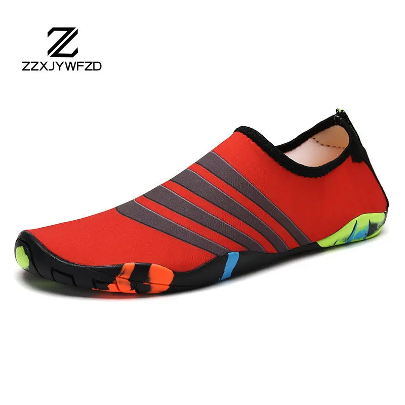 2023 Yoga Sports Water Sneakers, Unisex Swimming Aqua Seaside Barefoot Slippers, Surf Upstream Light Quick-Drying Beach Water Shoes