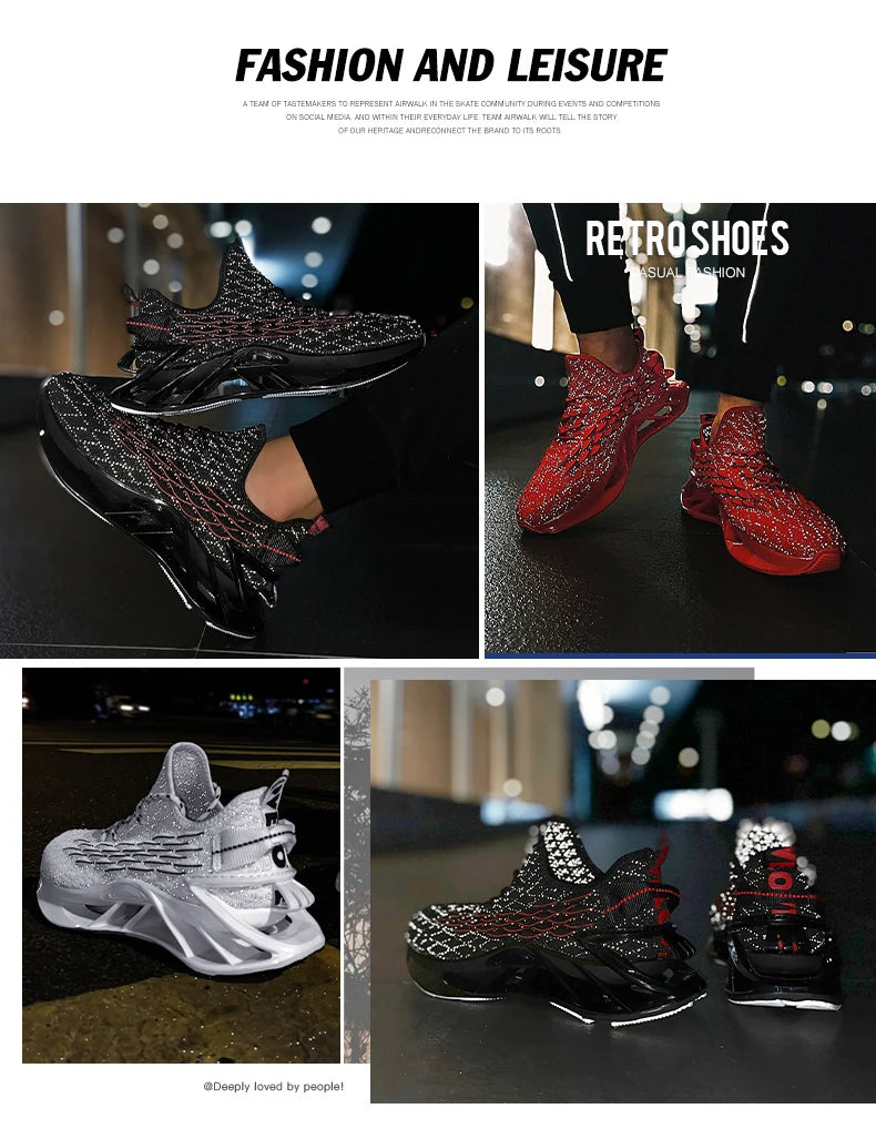 Men Shoes Sneakers Men Casual Men's Shoes Tennis Luxury Shoes Trainer Race Breathable Shoes Fashion Running Shoes for Women