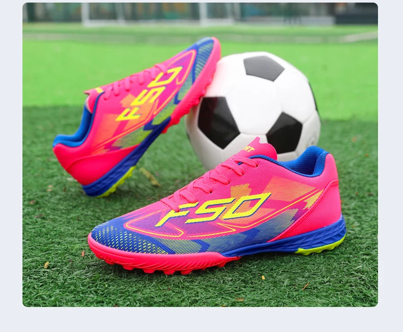 New Men's Soccer Shoes Unisex Sneakers Hot Sale Football Boots Professional High-Quality Futsal Ultralight Women TF/FG Cleats