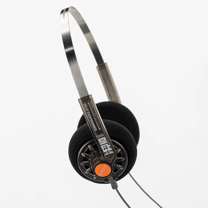 MOONDROP OLD FASHIONED On-Ear Headphone 40mm large dynamic driver 0.78-2pin 3.5mm Plug