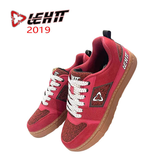 LEHTF 3D Downhill Bicycle Mountain Bike Cycling Shoes Men's Skateboarding Training Shoes Wear Resistant Unlocking Cycling Shoes