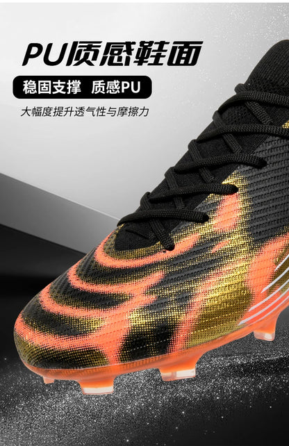 Professionelle Fußballschuhe für Herren, strapazierfähig und bequem, Trainings-Fußballschuhe für Männer, ultraleichte Premium-Fußballschuhe für Spiele