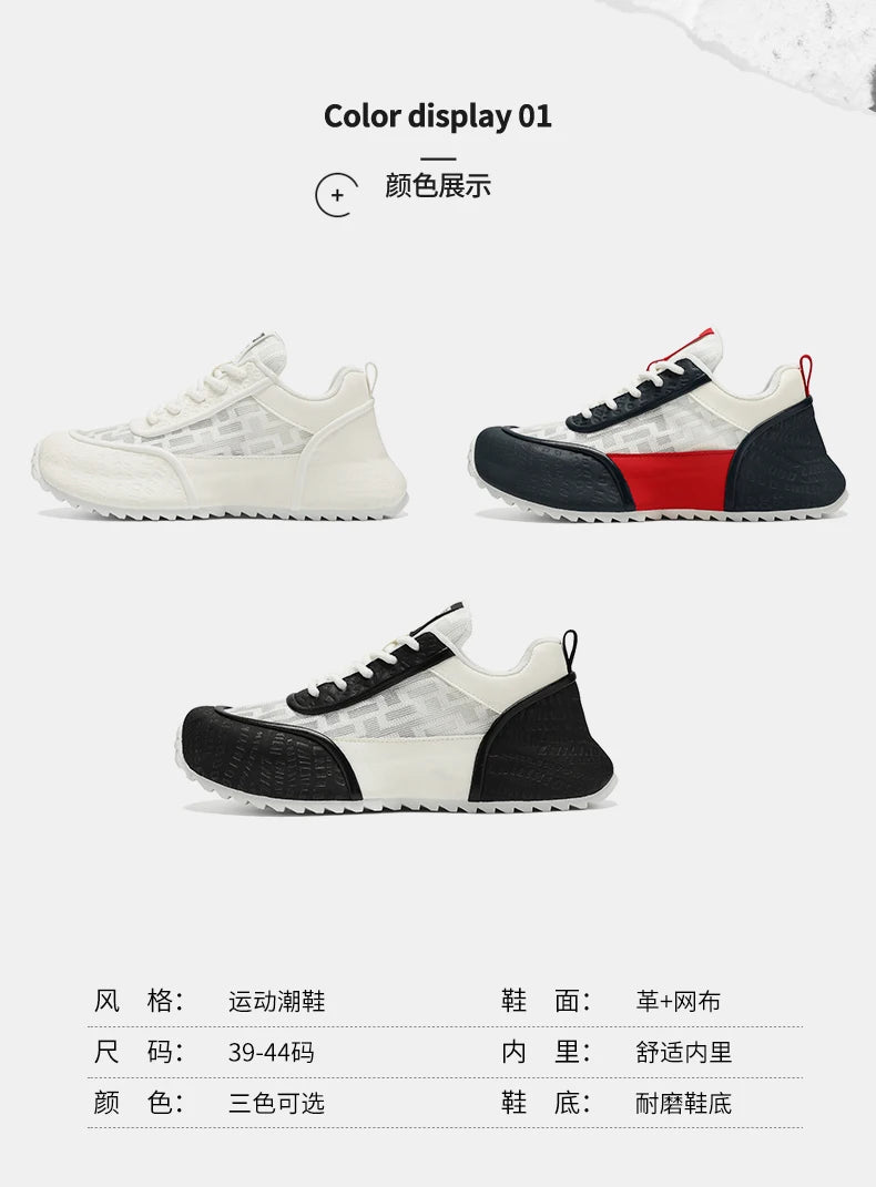 Protezione del brand 2026 nuove scarpe da uomo leggere, antiscivolo, traspiranti e resistenti all’usura, per running, sport, moda e uso casual versatile