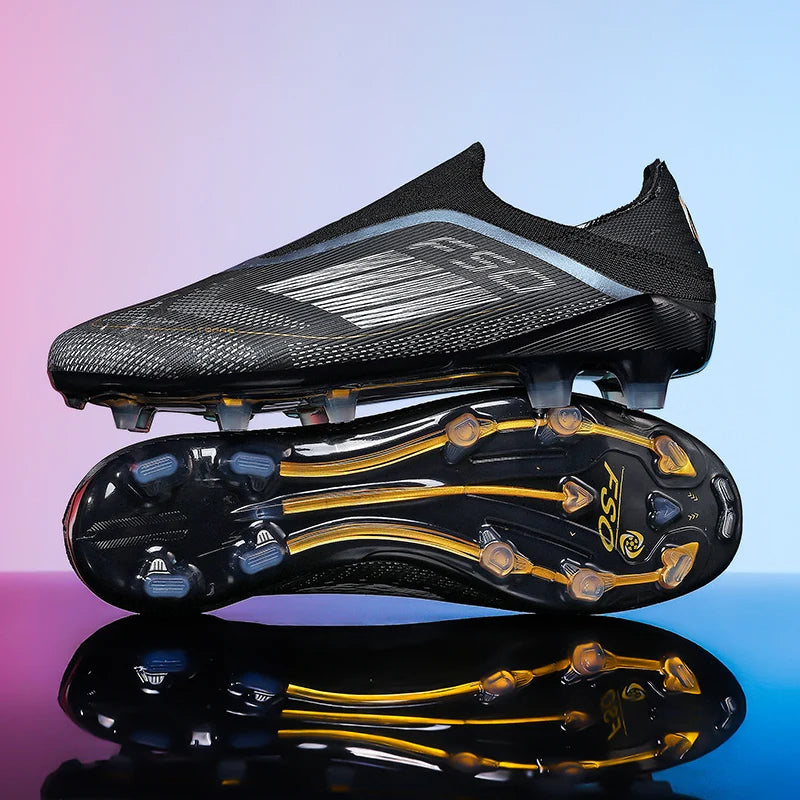New Men's Football Boots Turf Comfortable Soccer Shoes Sport FG Grass Cleats Futsal Non-Slip Outdoor Adult Ultralight Non-Slip