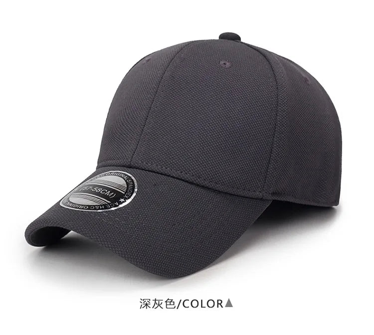 2023 High Quality Baseball Cap Men Snapback Hats Caps Men  Fitted Closed Full Cap Women Gorras Bone Male Trucker Hat Casquette