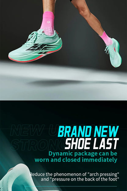 QIAODAN Feiying PB6.0 Men Running Shoes Professional Marathon Full Palm Suspended Carbon Plate Racing Sneakers QDB023261299