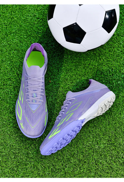 New Men's Soccer Shoes High-Quality Cleats Football Boots Sneakers Hot-Selling Indoor Futsal Non-Slip Match Grass High-Top Outdoor
